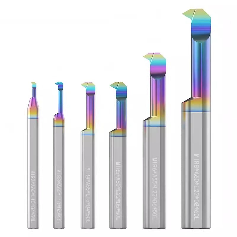 1125-MIR Bore Thread Turning Tools DLC Color Coated Aluminum and Copper CNC Shock Resistant Tungsten Carbide Small Hole Turning Tools Picking Tools Shandong Denso Pricision Tools Co.,Ltd.